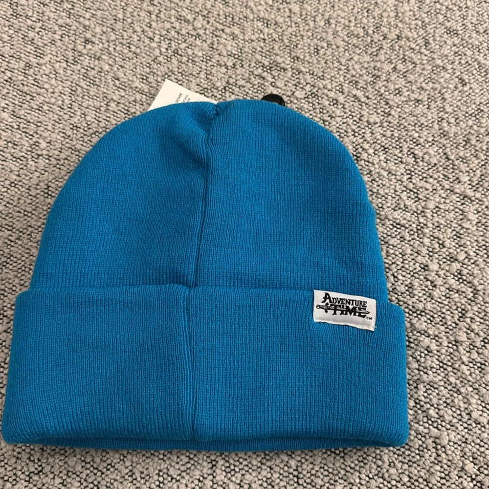 Blue Adventure Time Kids Beanie - Picture 2 of 6
